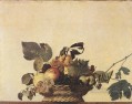 Cesta de frutas Bodegón de Caravaggio